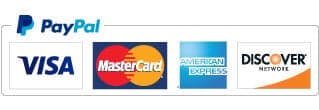 Payments options availabe through paypal logo