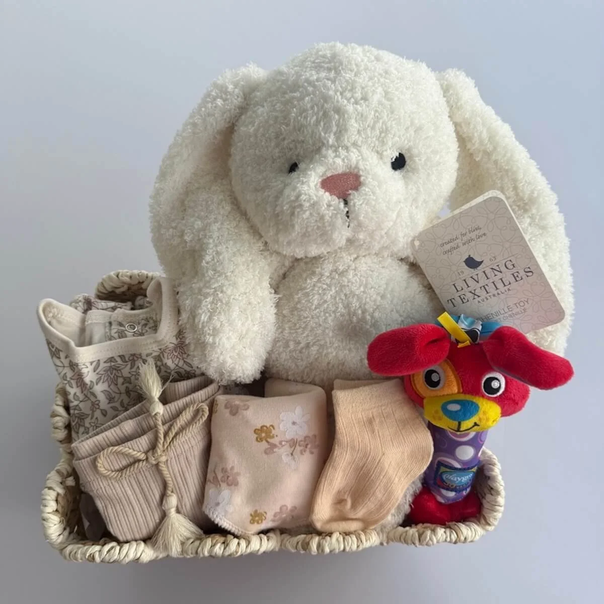 Sweet Beginnings Baby Girl Gift Basket