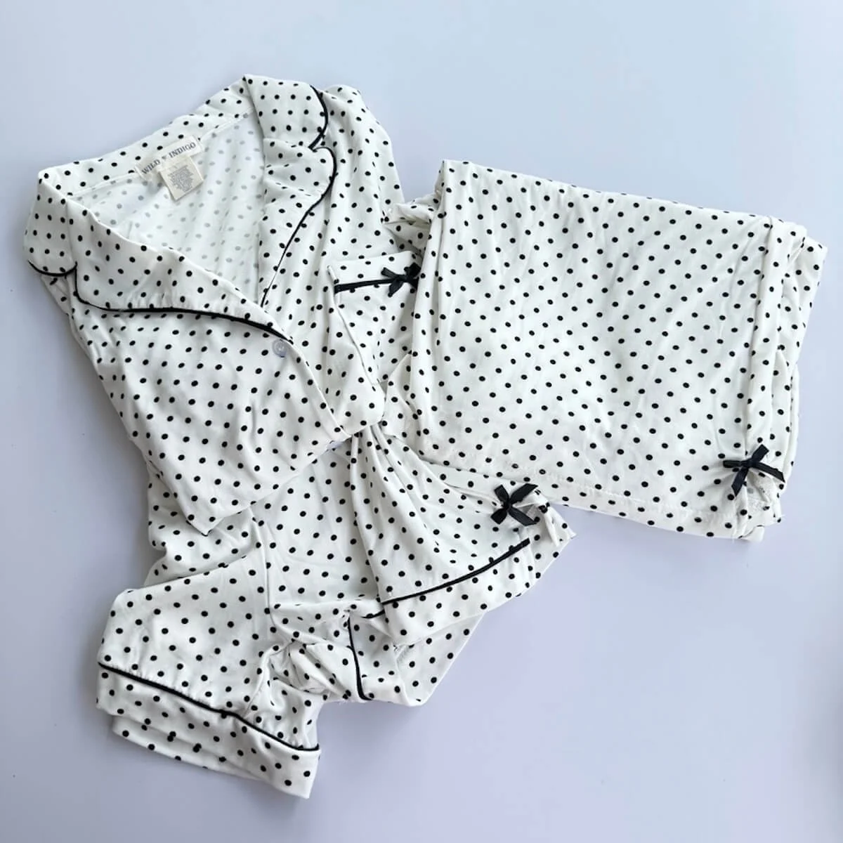 3 piece black and white pj set available for deivery across the gold coast.