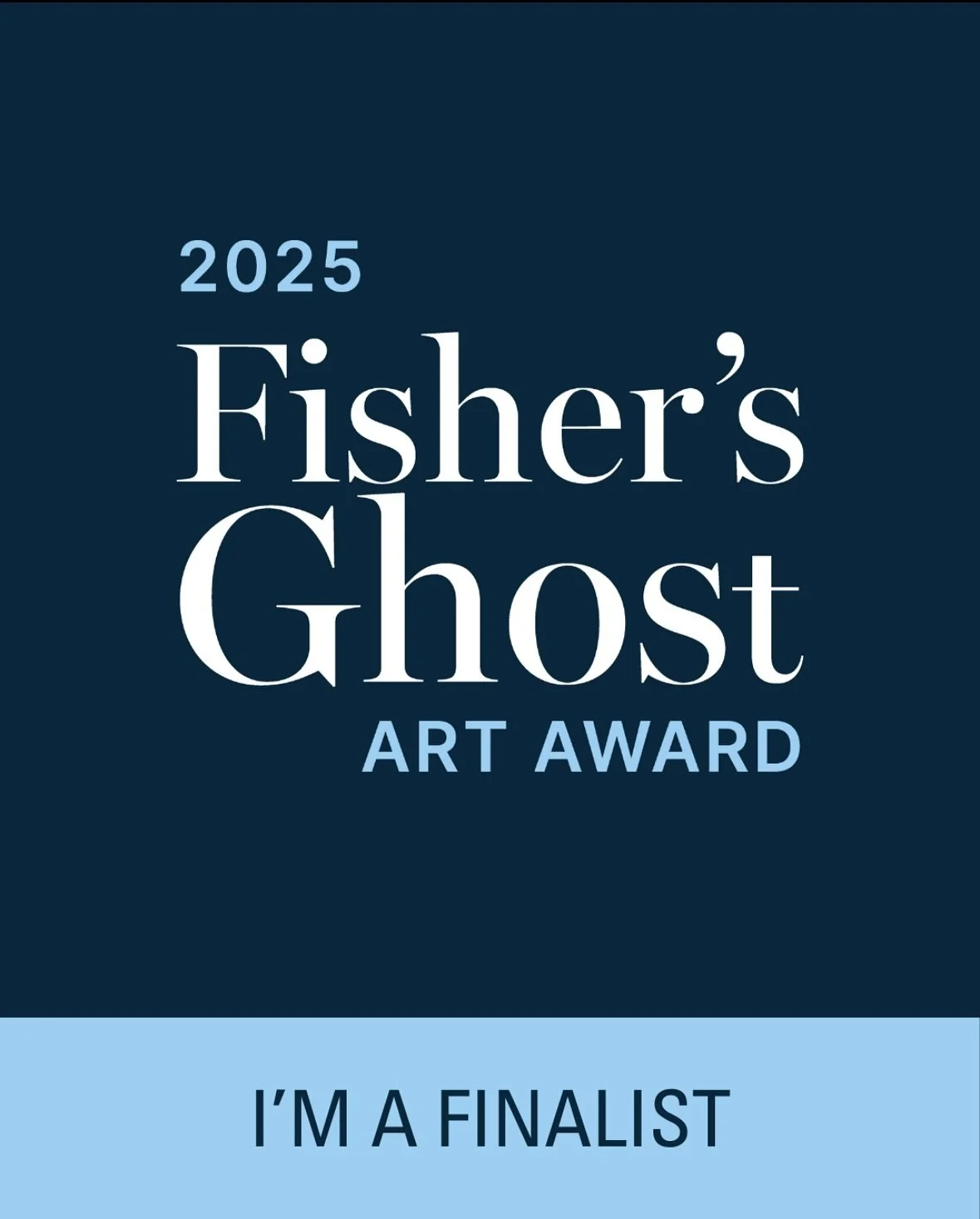 I&rsquo;m very happy that my work &lsquo;Synthesis&rsquo; (oil on polycotton, 90x90cm) has been selected as a finalist for the Fisher&rsquo;s Ghost Art prize. Thank you to the judges for their kind recognition. Congratulations to all the other artist