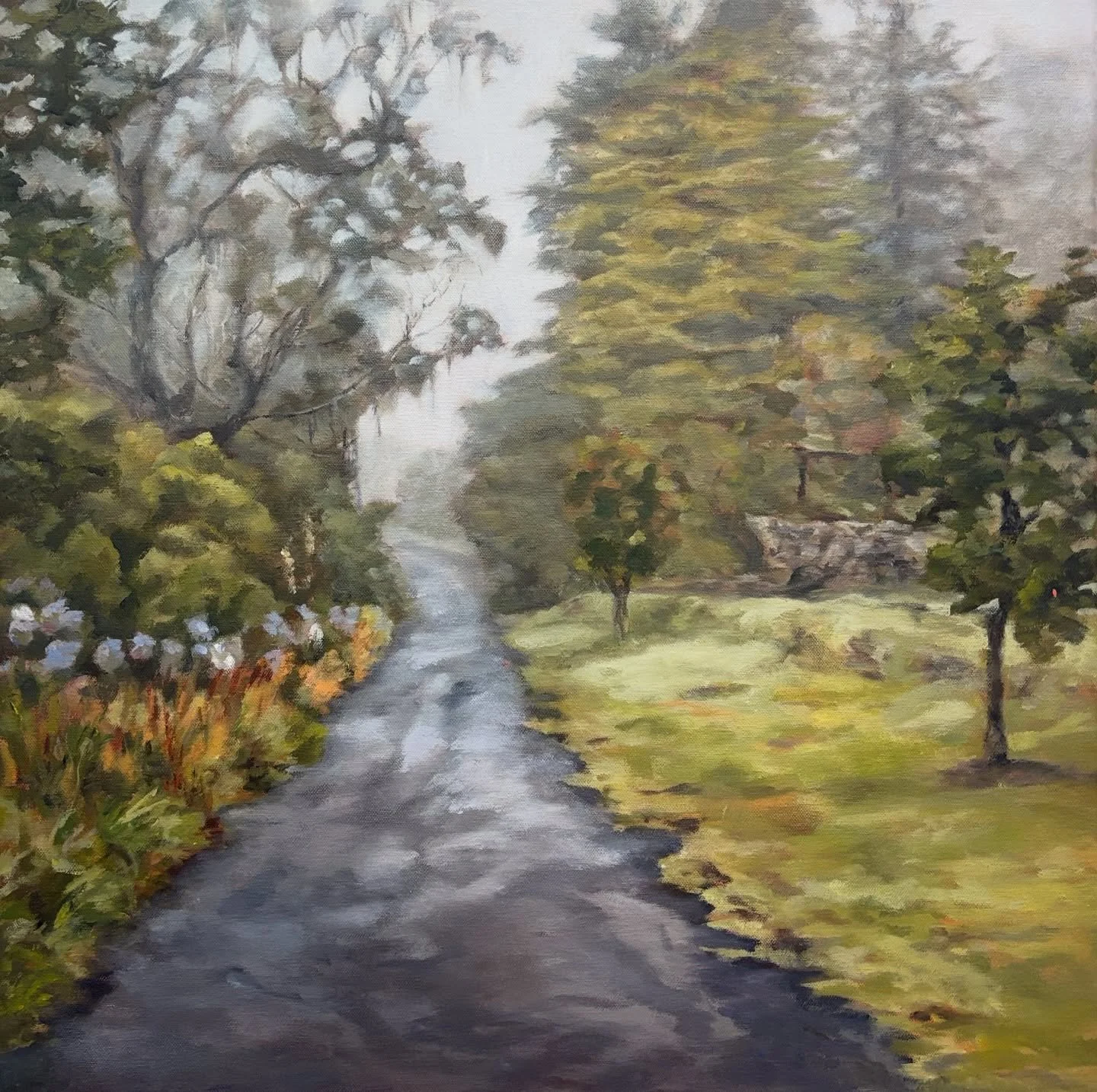 Last day of the Wingecarribee Prize for Landscape Art and my painting &lsquo;When the weather comes down&rsquo; has now sold. Thank you to the judges, organisers and volunteers. I feel truly honoured to be included in such a high quality selection of