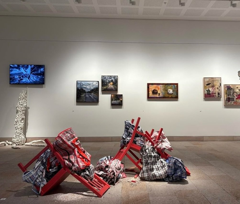 I have so enjoyed being part of the Home Grown exhibition at the Chatswood concourse, particularly in connecting deeply with the thinking and processes of the other artists in this meaningfully curated group show. It was an honour to be part of the p