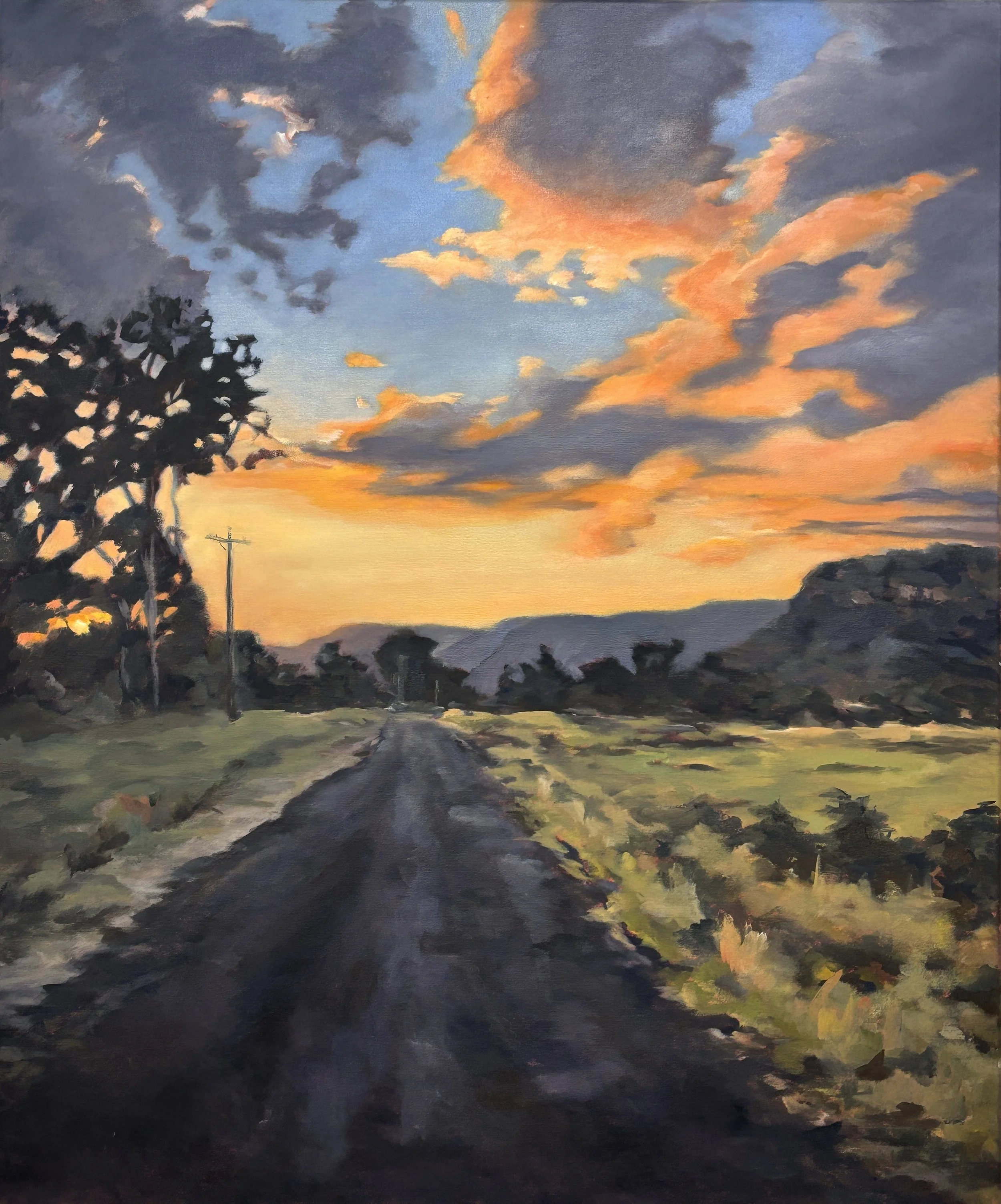 'Space for it all' 2025
Oil on canvas, 120x100cm

