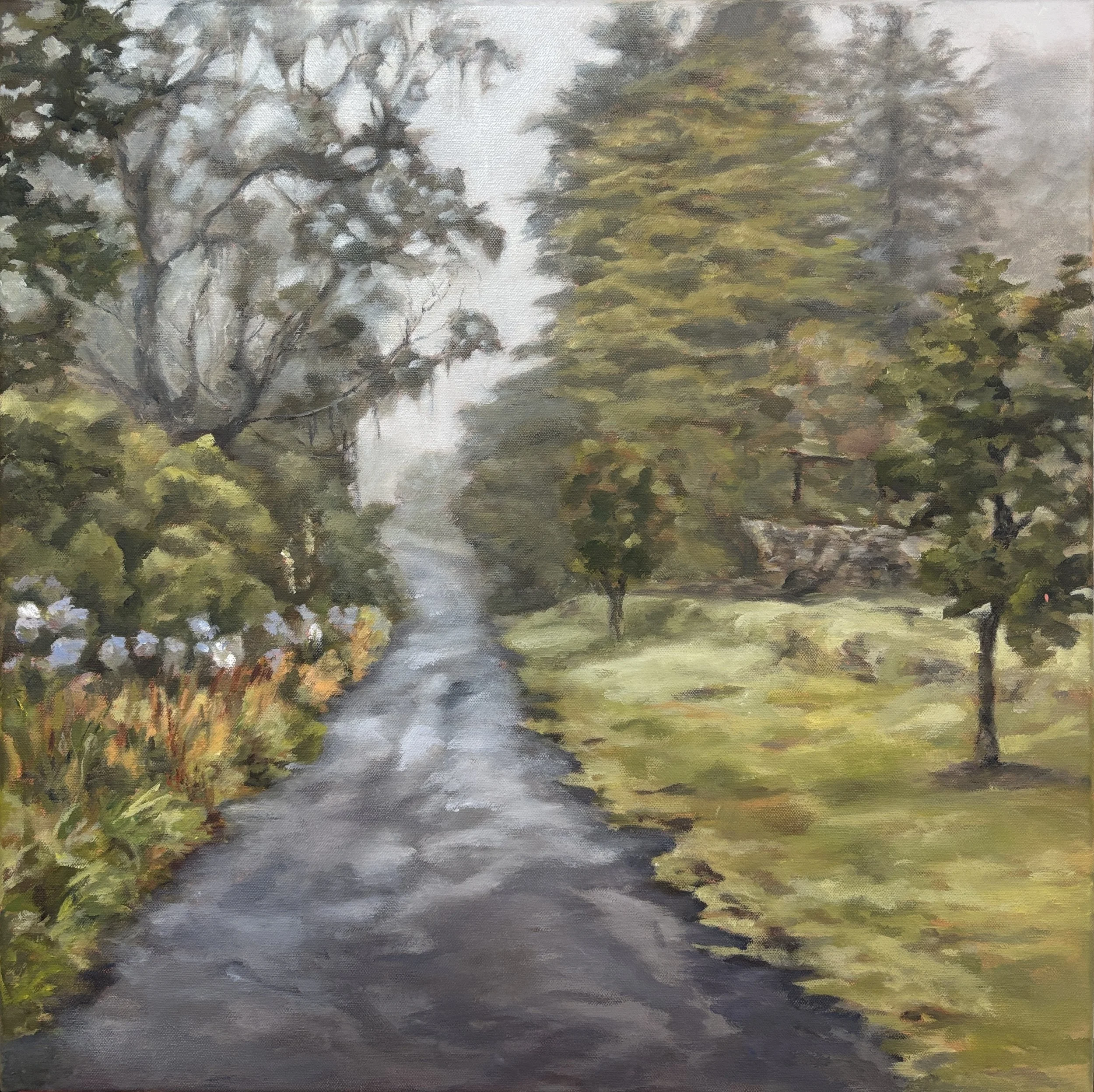 When the weather comes down
2025
(Oil on canvas, framed
50x50cm)
$900