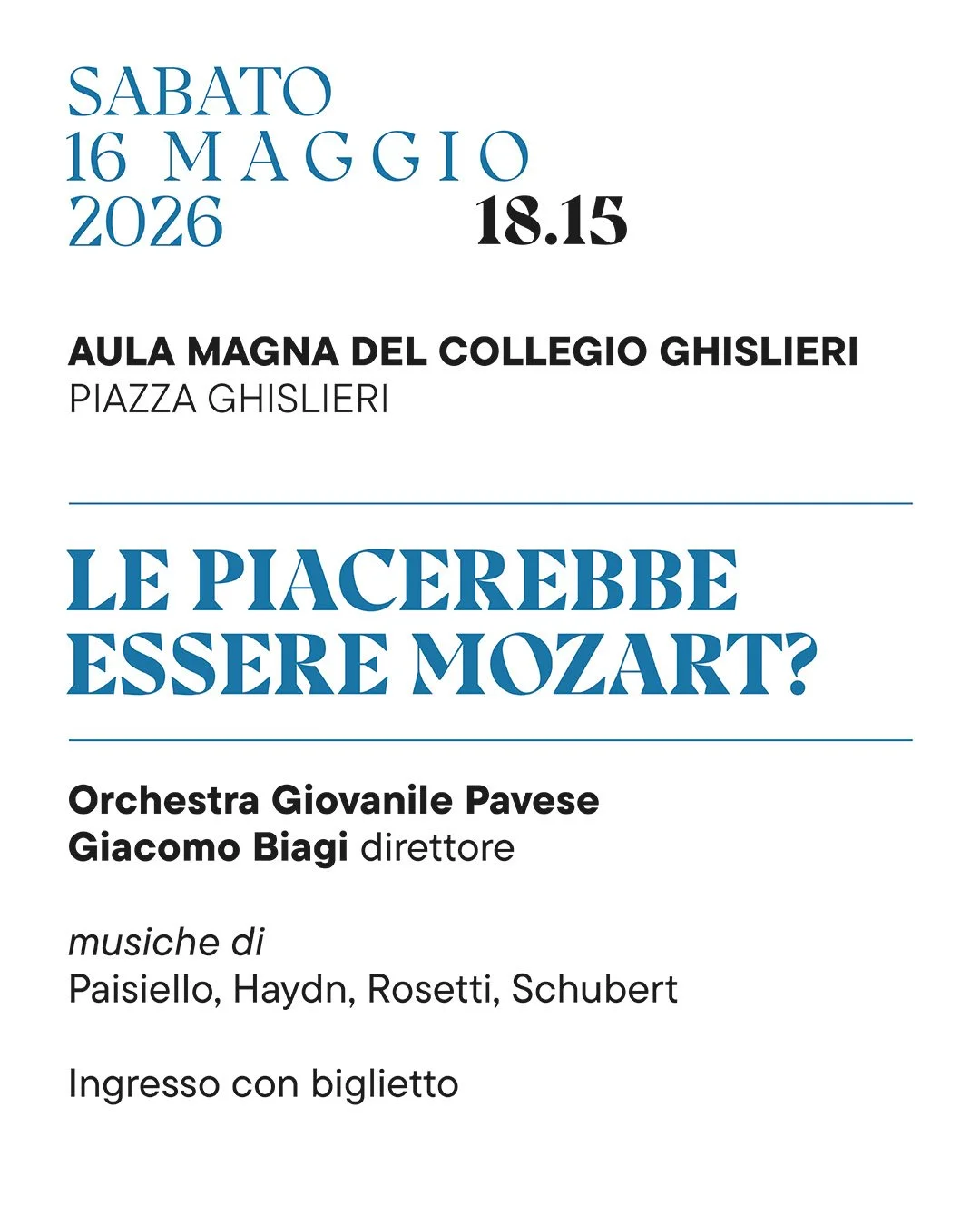 Le piacerebbe essere Mozart?