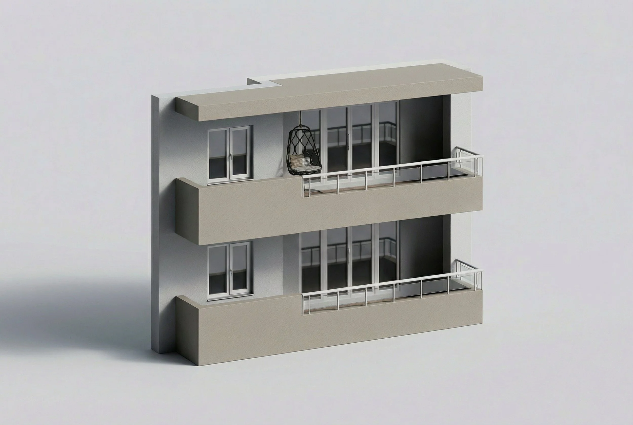 Proto+ Apartment Design - Exterior - balchonies.jpg