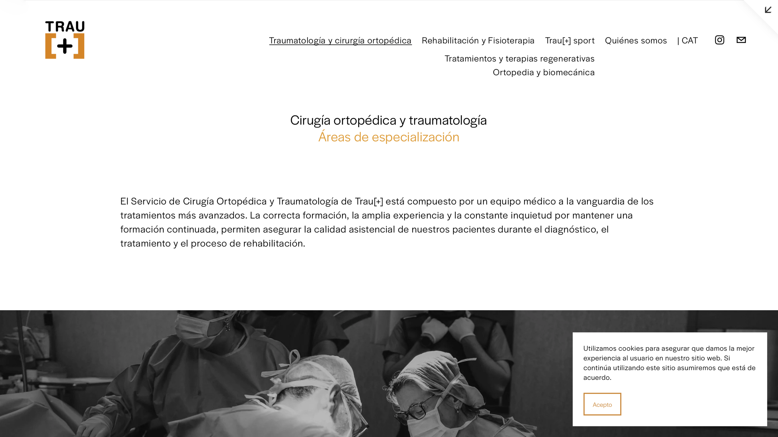 Trau [+]  - Centro médico 