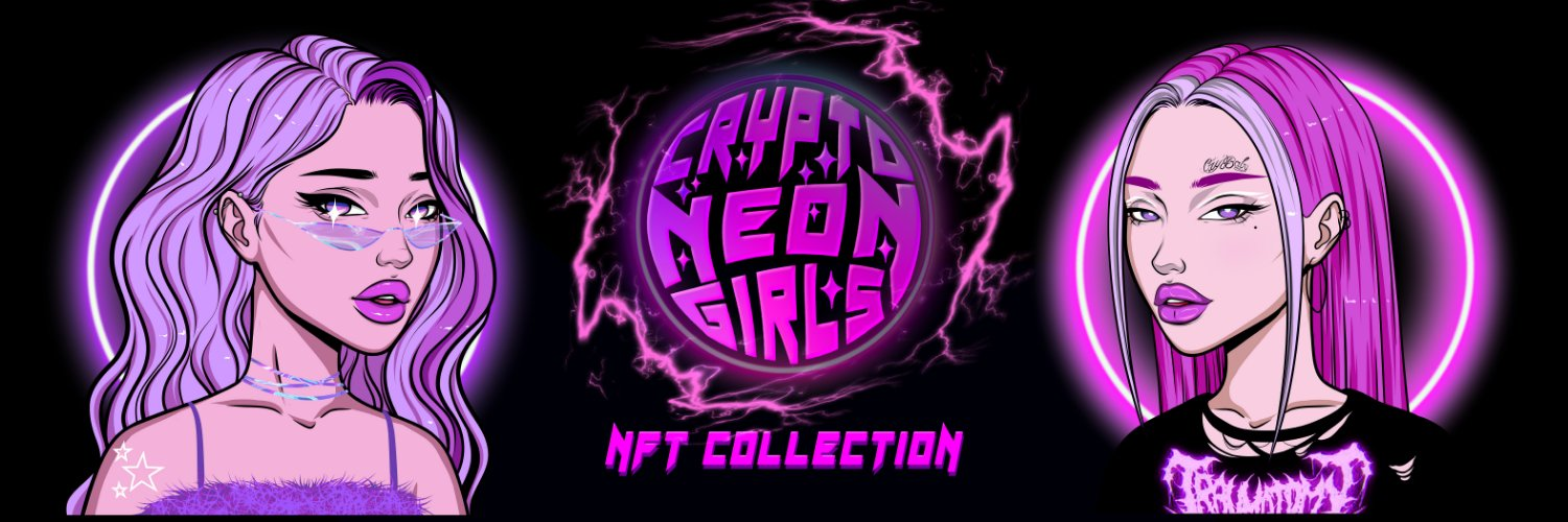We Are Living Art x Crypto Neon Girls