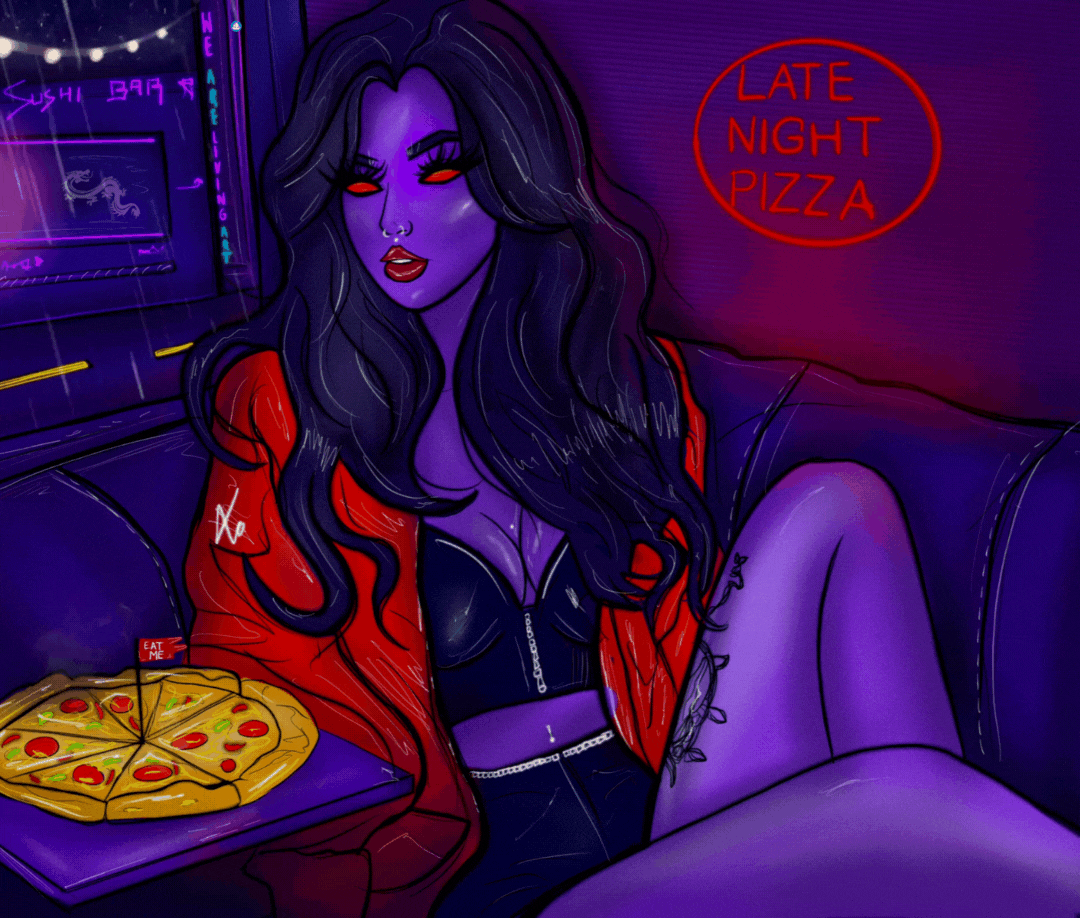 Late Night Pizza Owned by Xyanon