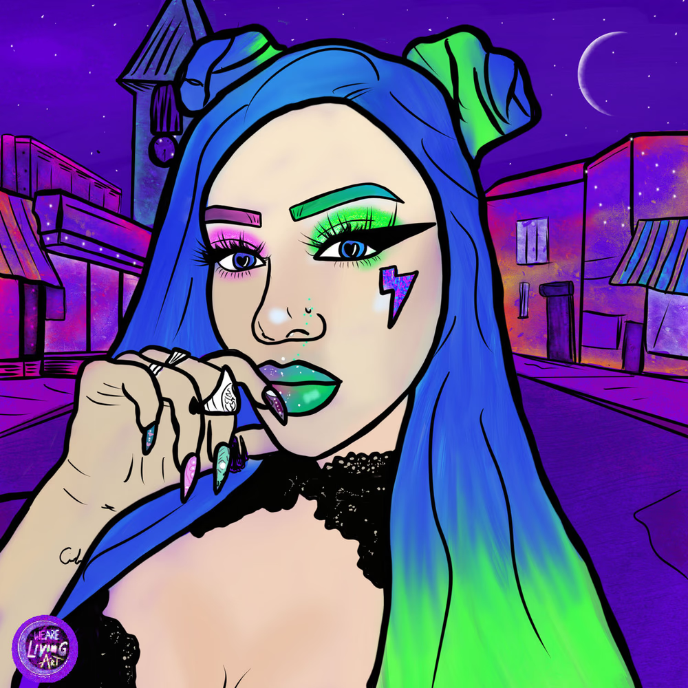 Cosmic moon child, owned by max15chars