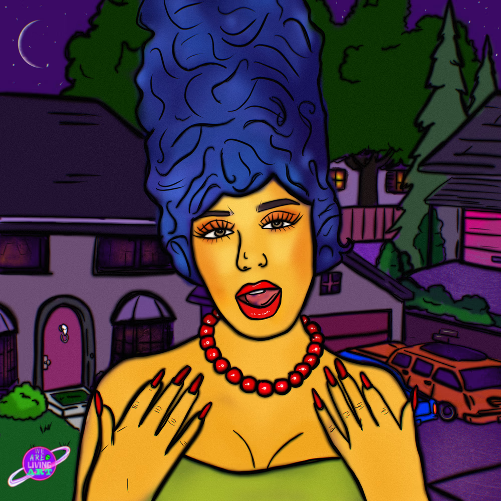 I'm Marge simp, son, owned by black☁.eth