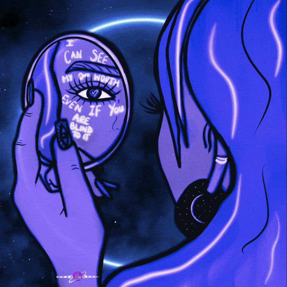 I can see my own worth even if you are blind to it, owned by Littlelavender