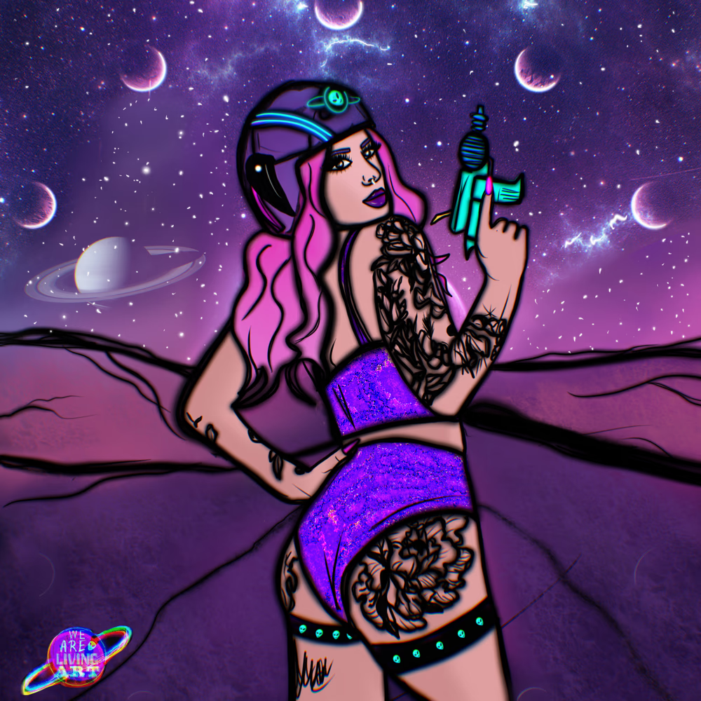 Lasers in space, owned by Rawrcoremon
