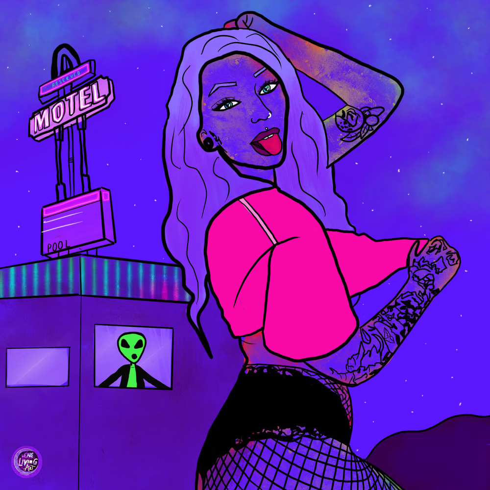 At the motel, owned by BenFT-
