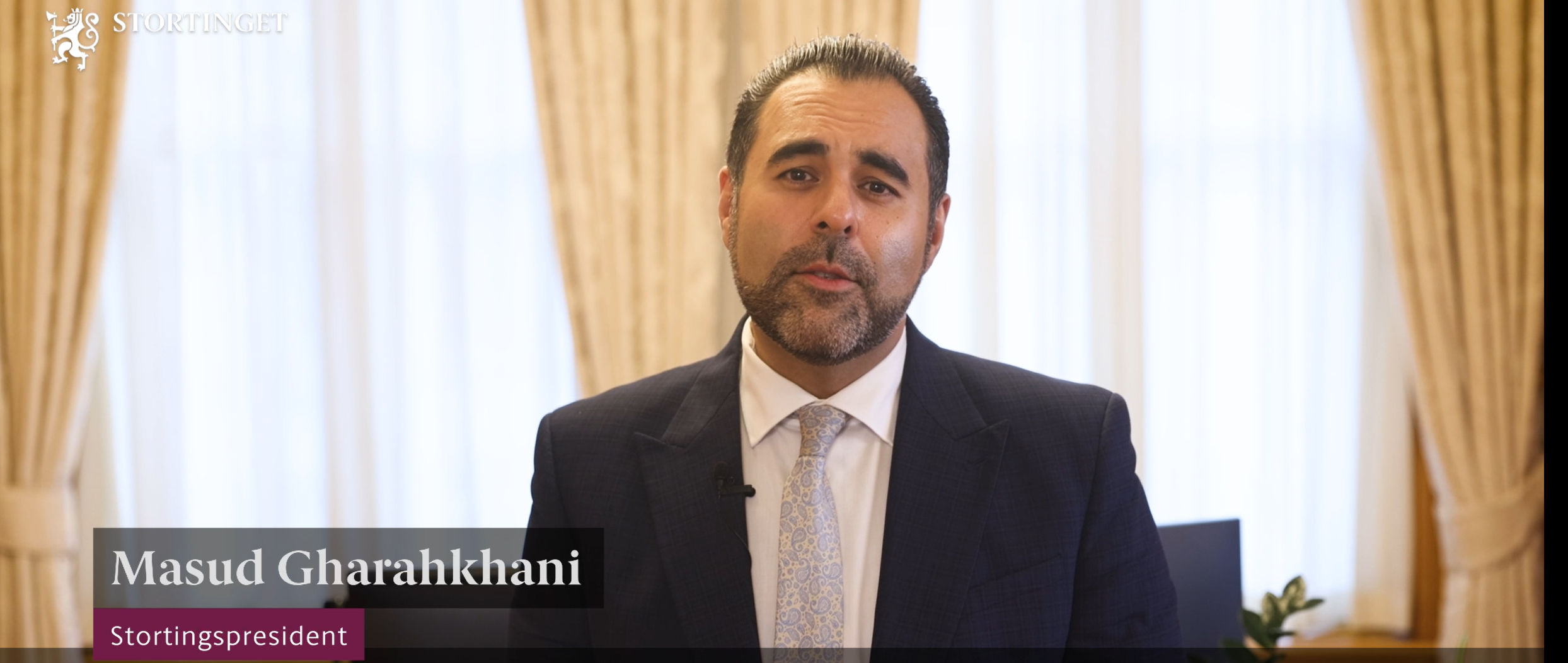 TI Norge 25 år - Hilsen fra stortingspresidenten