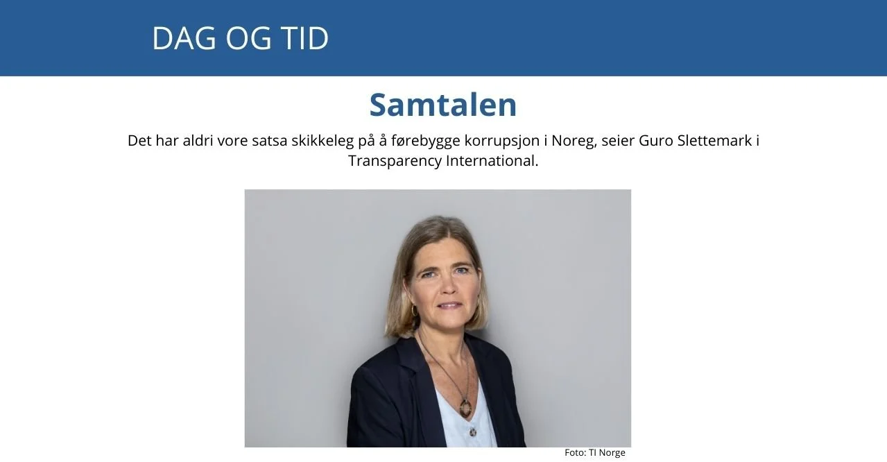 Eit land der mange kjenner kvarandre | Dag og Tid