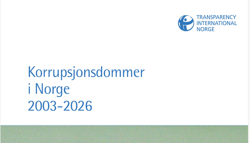 Korrupsjonsdommer i Norge 2003-2026