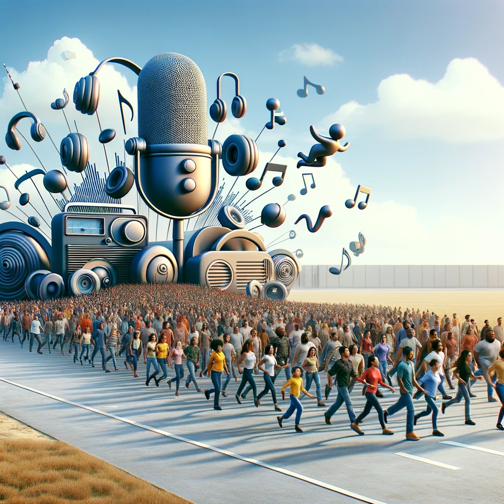 Following the Audience, The New Direction for Podcasting 