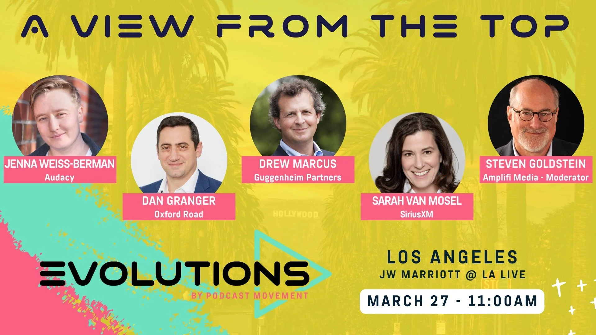 A View From the Top at Podcast Movement 