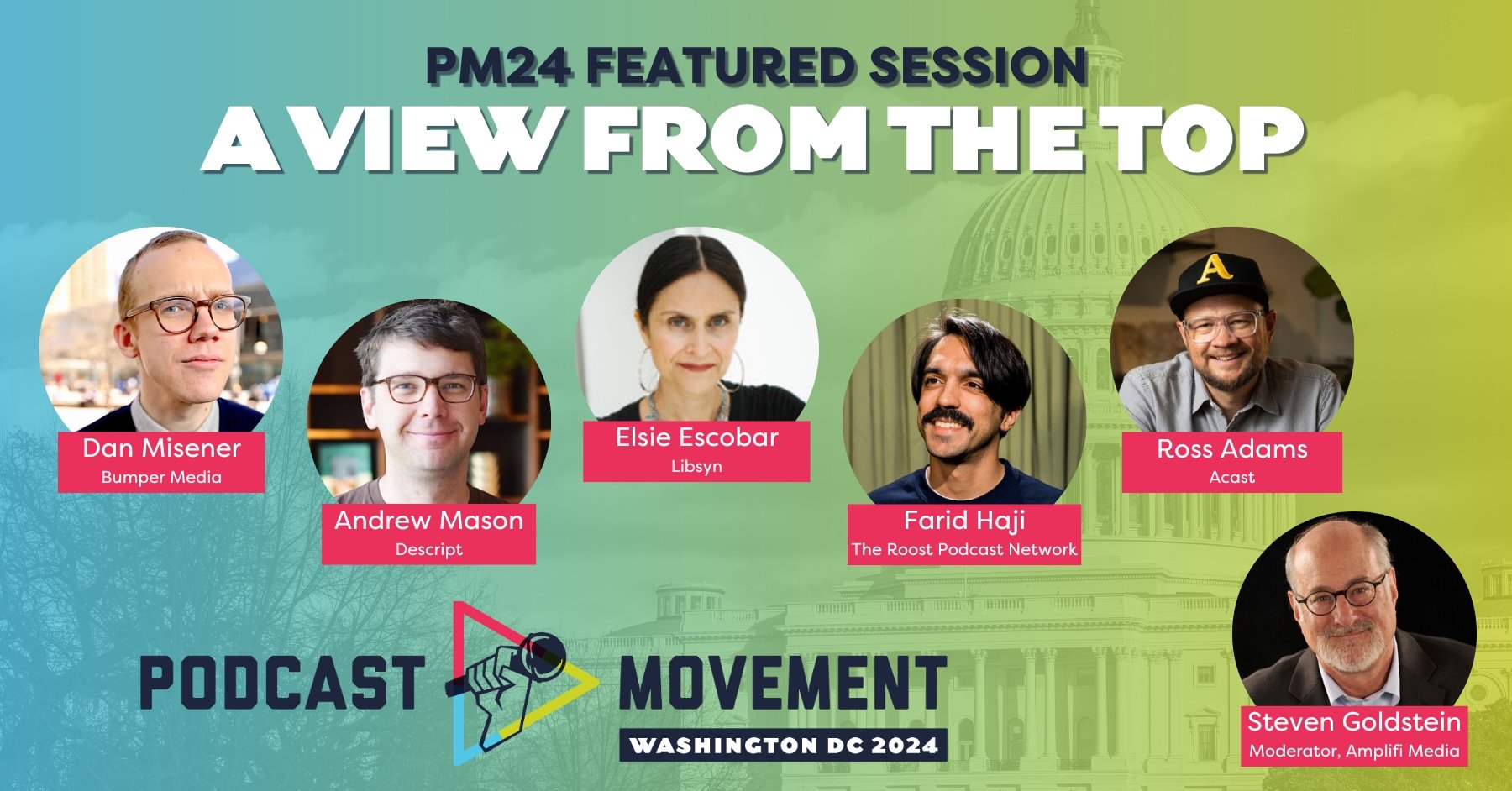 This Will be a Remarkable Panel at Podcast Movement