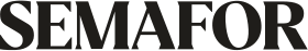 Black SEMAFOR logo on transparent background.