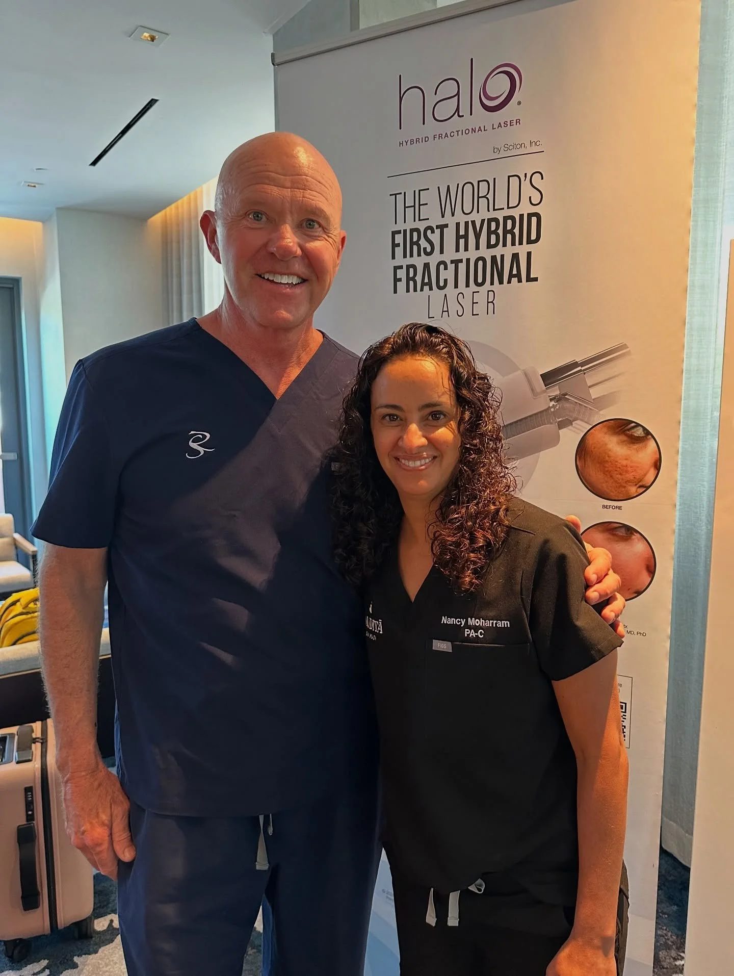 Today in Palo Alto for @sciton_inc resurfacing laser workshop with expert Dr. Jay Burns! Always a privilege to continue learning from some of the best in the industry 🙌🏻