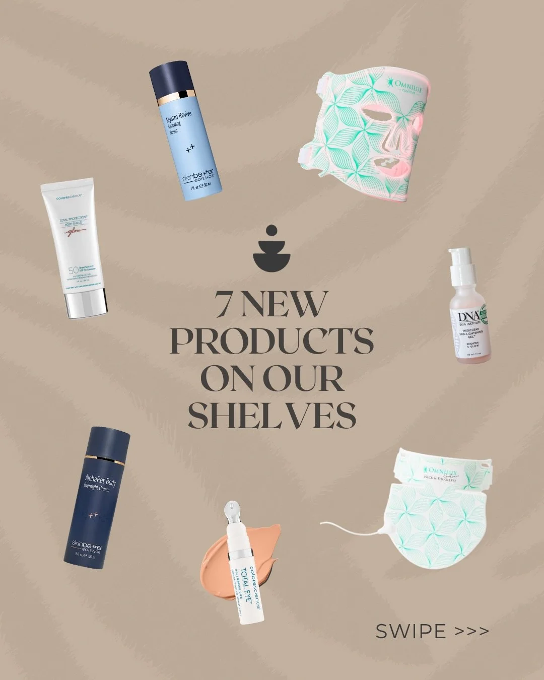We only bring in products we truly believe in.

Every addition to our shelves is chosen with intention - for its clinical rigor, its clean formulation, and its ability to deliver results that speak for themselves.

Swipe through to explore our latest