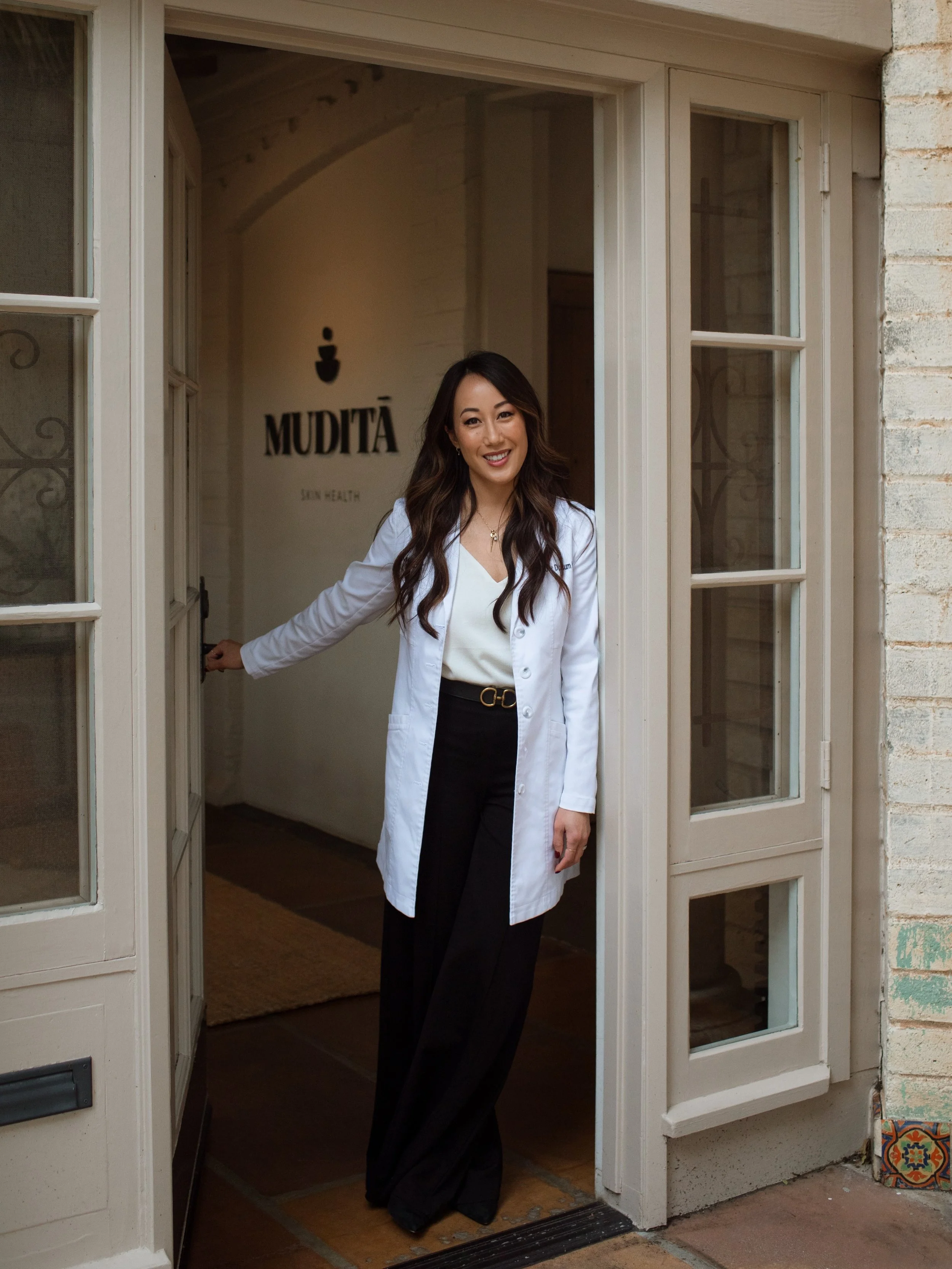 Happy fabulous 40th birthday to the visionary behind MUDITĀ!

Polly! Thank you for creating a space that reflects your thoughtful approach to skin health and intention. We&rsquo;re grateful for your leadership, creativity, and the standard of care yo