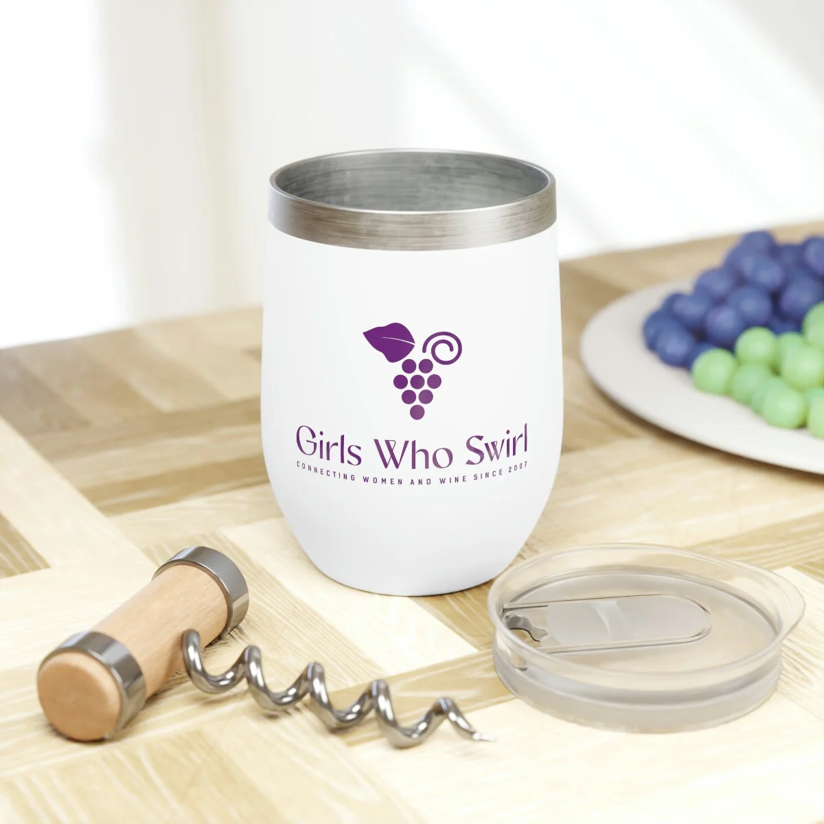 Chill Wine Tumbler — Girls Who Swirl