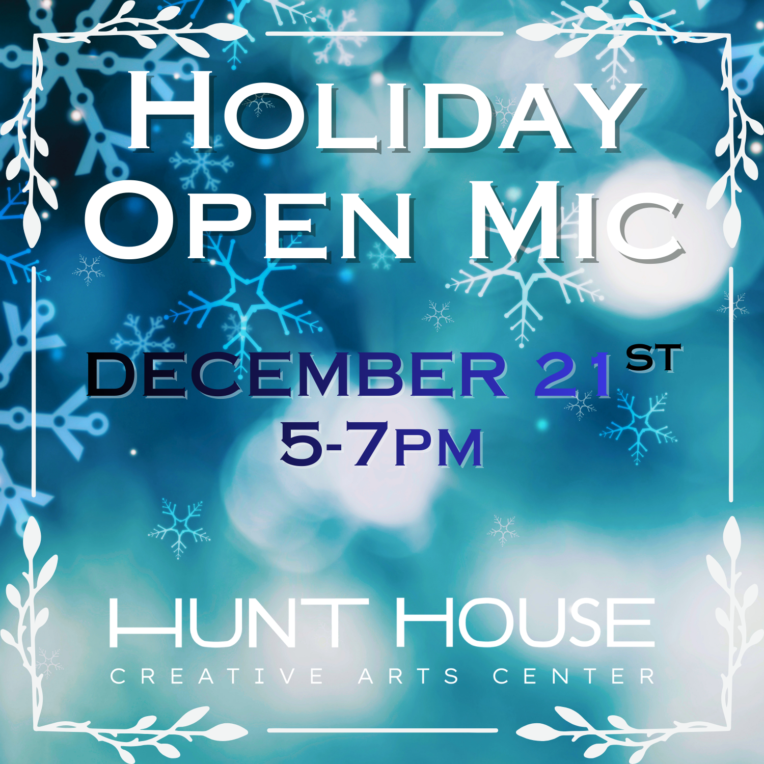 Holiday Open Mic
