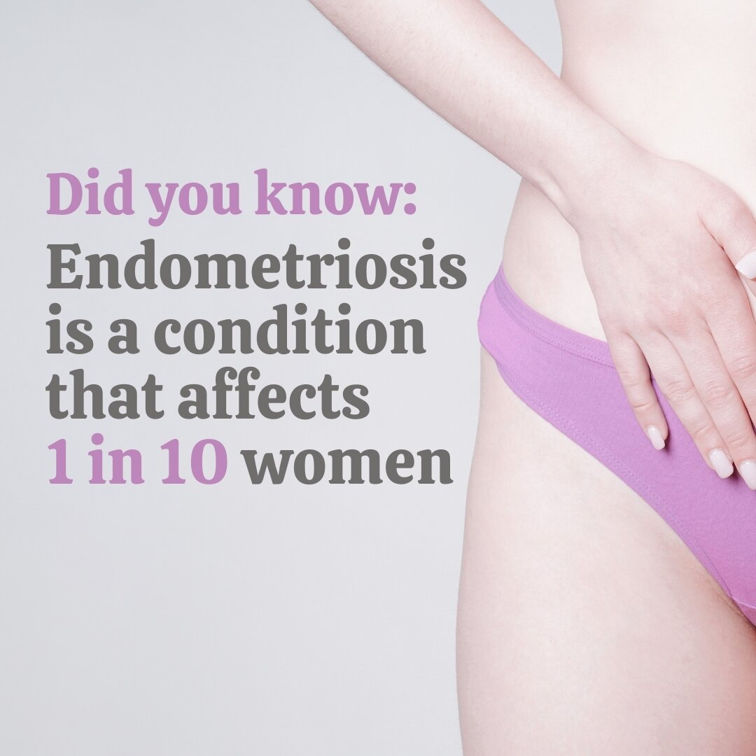 Are you experiencing extreme abdominal pain during your periods? Painful bowel movements or pain during intercourse?

These are just some of the common symptoms of endometriosis, a condition that affects 1 in 10 women.

The pain from endometriosis is