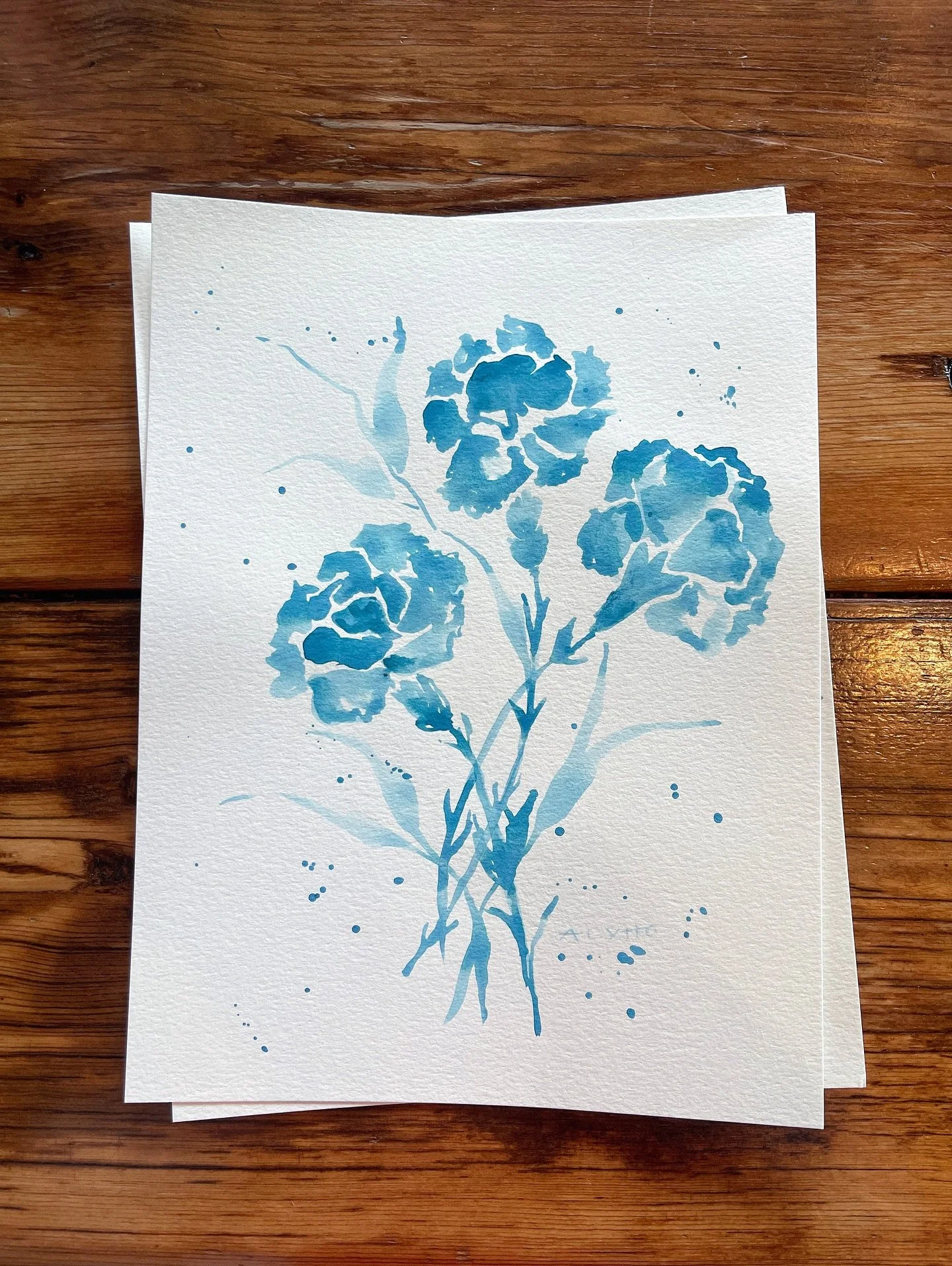 birth month flowers ✨✨ a commission &amp; a little story time because it&rsquo;s been awhile &mdash;

10 years ago i remember sitting in this same coffee shop (where i took these quick pictures to remember these paintings 🥰) wondering what i was goi