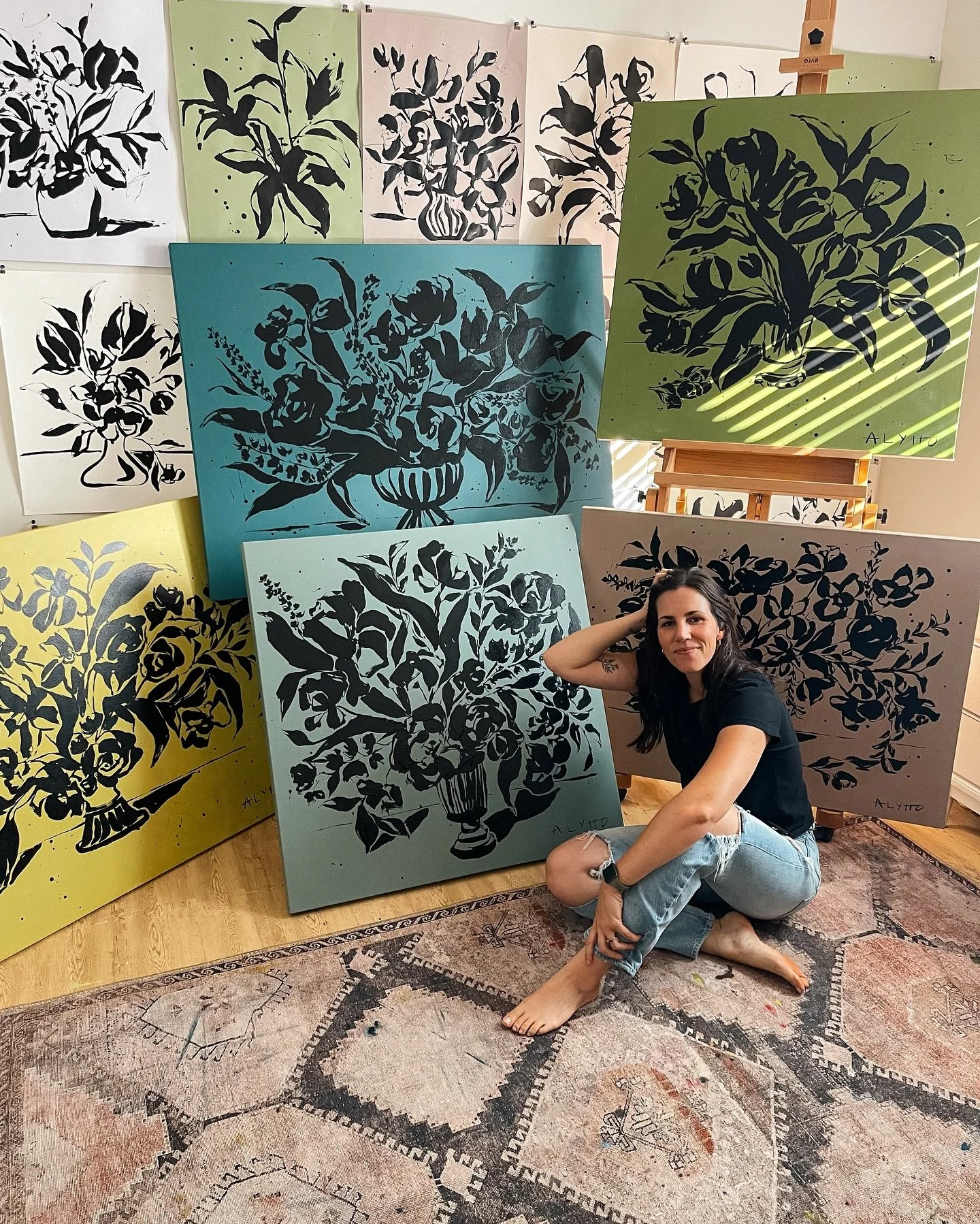 this collection was there all along, i just didn&rsquo;t know how it would bloom &mdash;

i thought i was closing a chapter of my life when i released the last unafraid collection. i packed up paint &amp; moved across the country multiple times since
