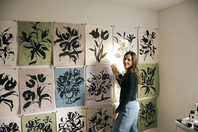 POV: you&rsquo;re 5 years old &amp; your mom is starting over (again) as a painter.

📸: luke houng 🫶