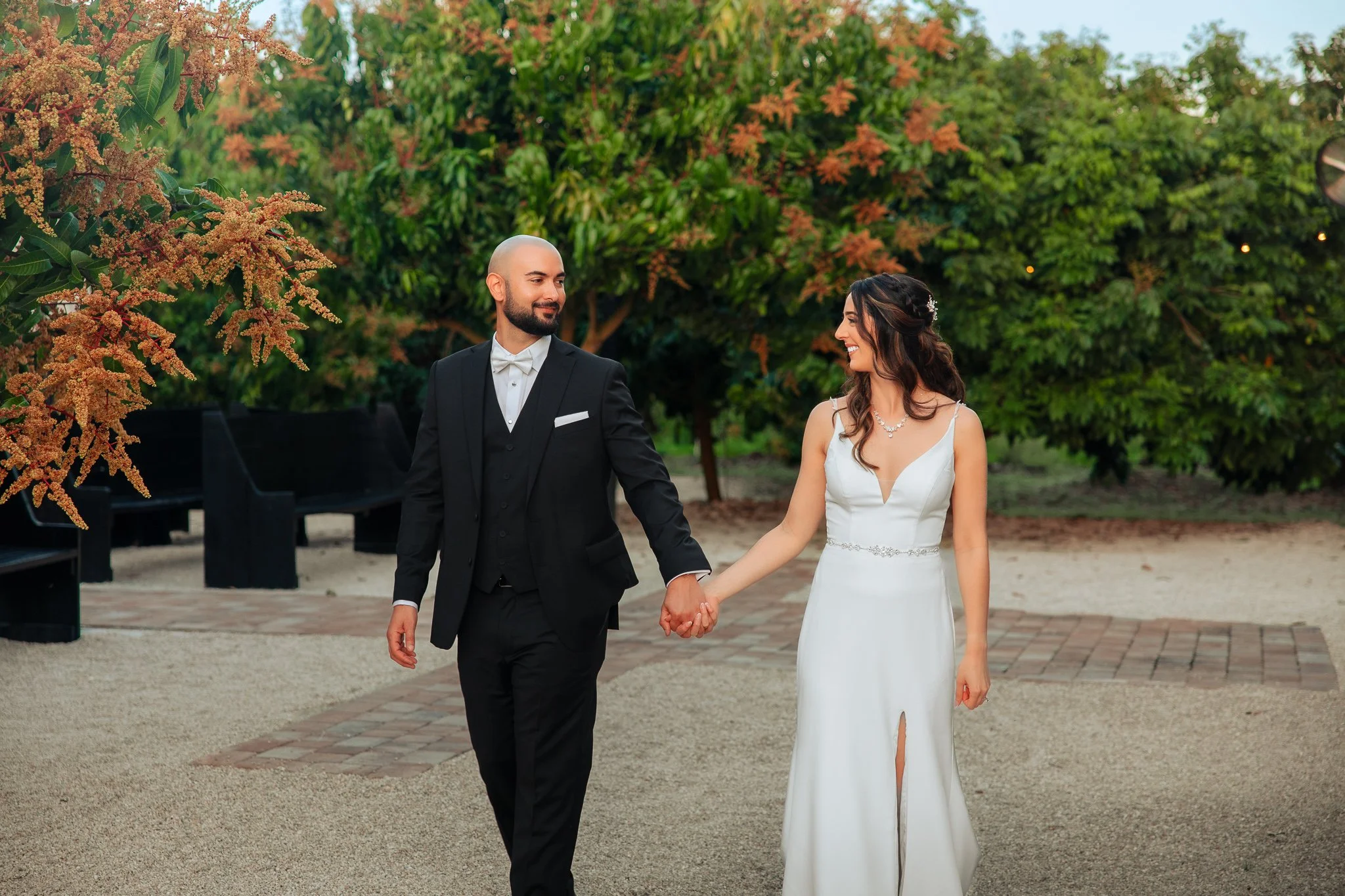 Wedding at Ever After Farms Tropical Grove in Homestead, Florida