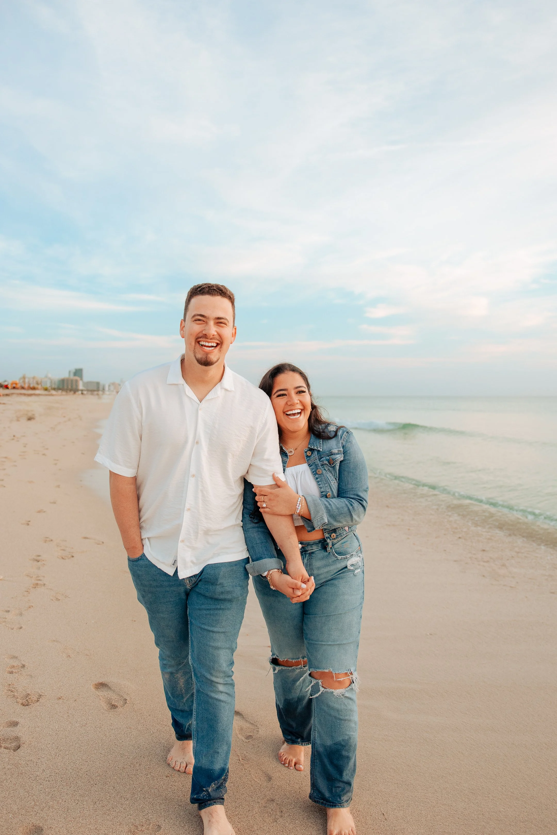 Stef and Ray’s Surprise Engagement at South Pointe Beach