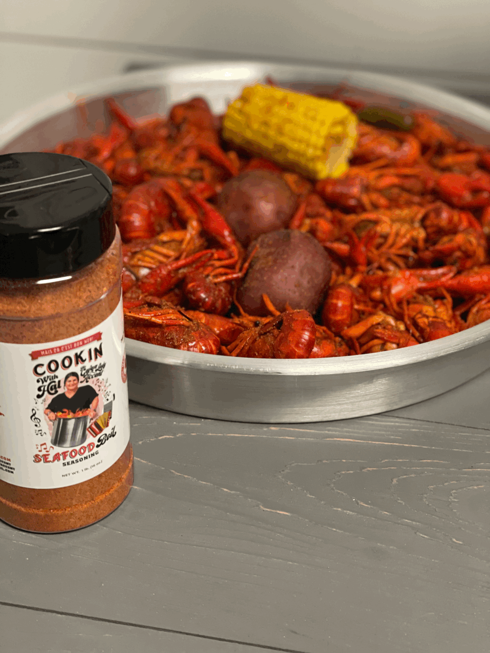 Seafood Boil Seasoning 16oz — Hal the Cajun Lady Accent