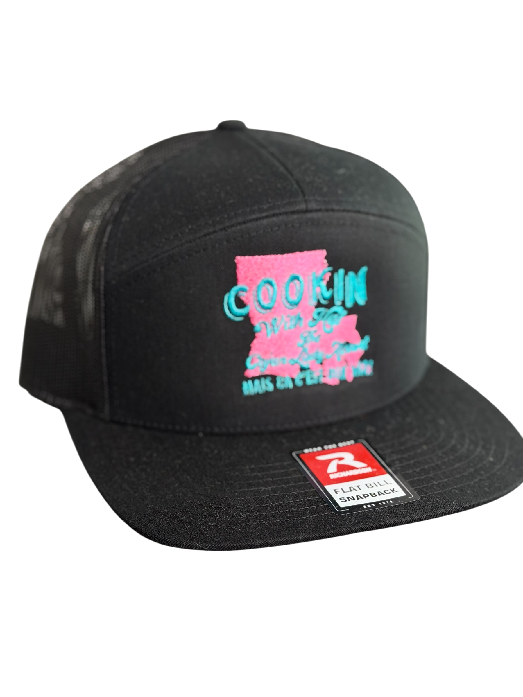 90's Colored Cookin With Hal Logo Black Front/Black Back