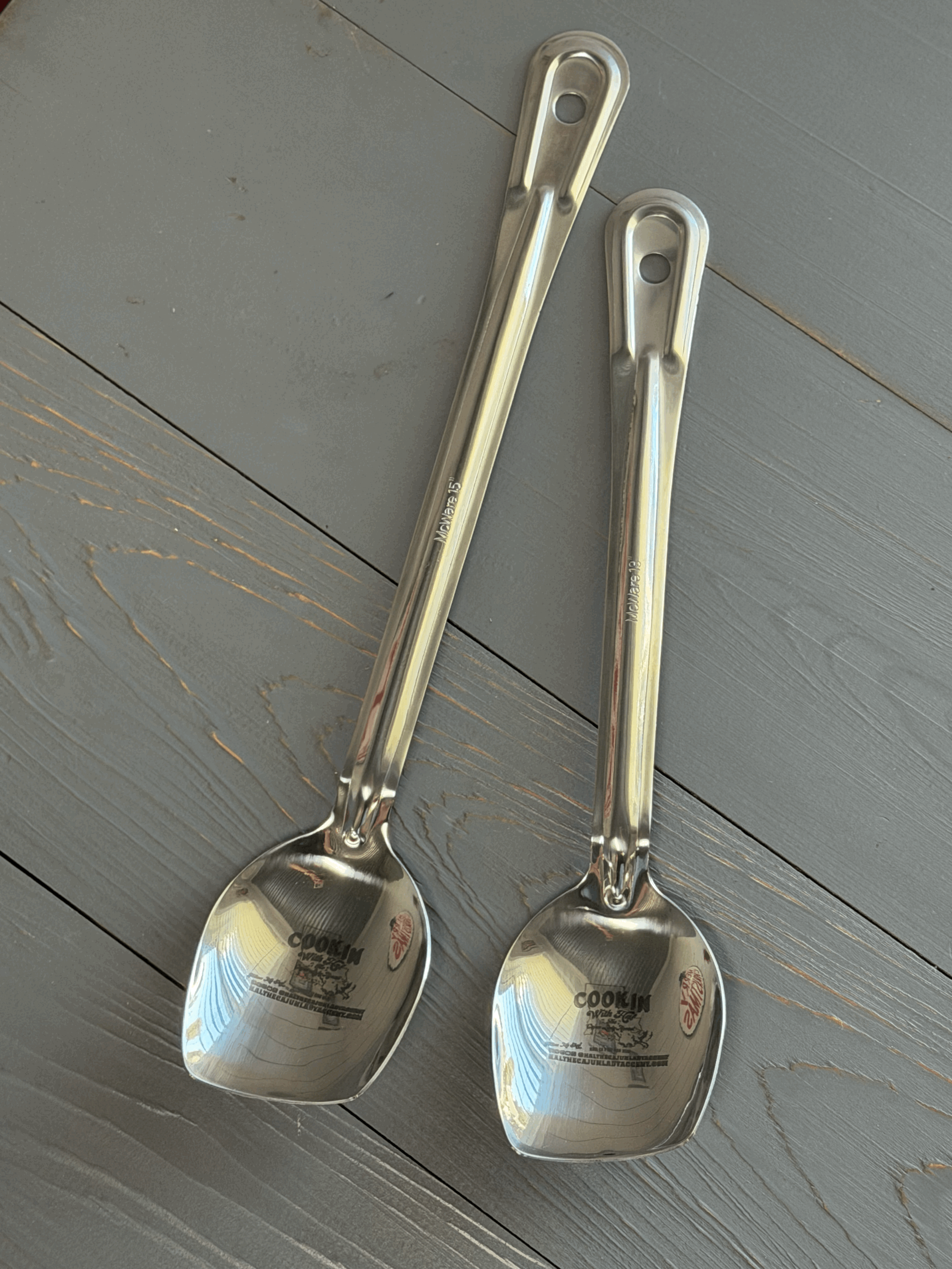 Roux Spoon Right Hand With Hal's Logo