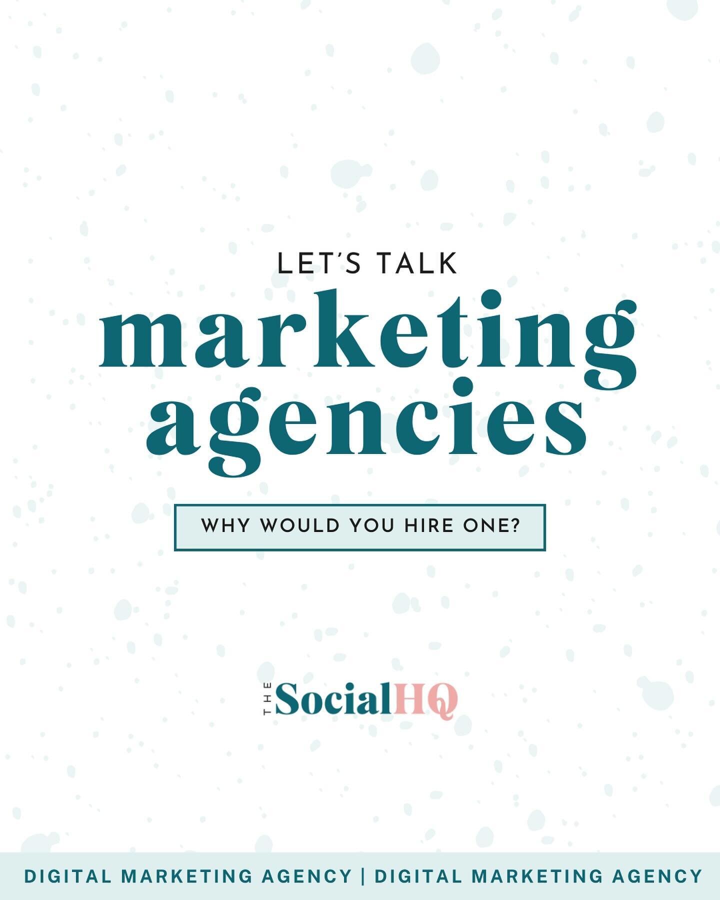 We get it. It can be hard to trust someone outside of your company to fully understand and nurture your brand&rsquo;s digital presence. Your business is your baby. 

But hey, sometimes you need a babysitter!

How many hours have you spent on marketin