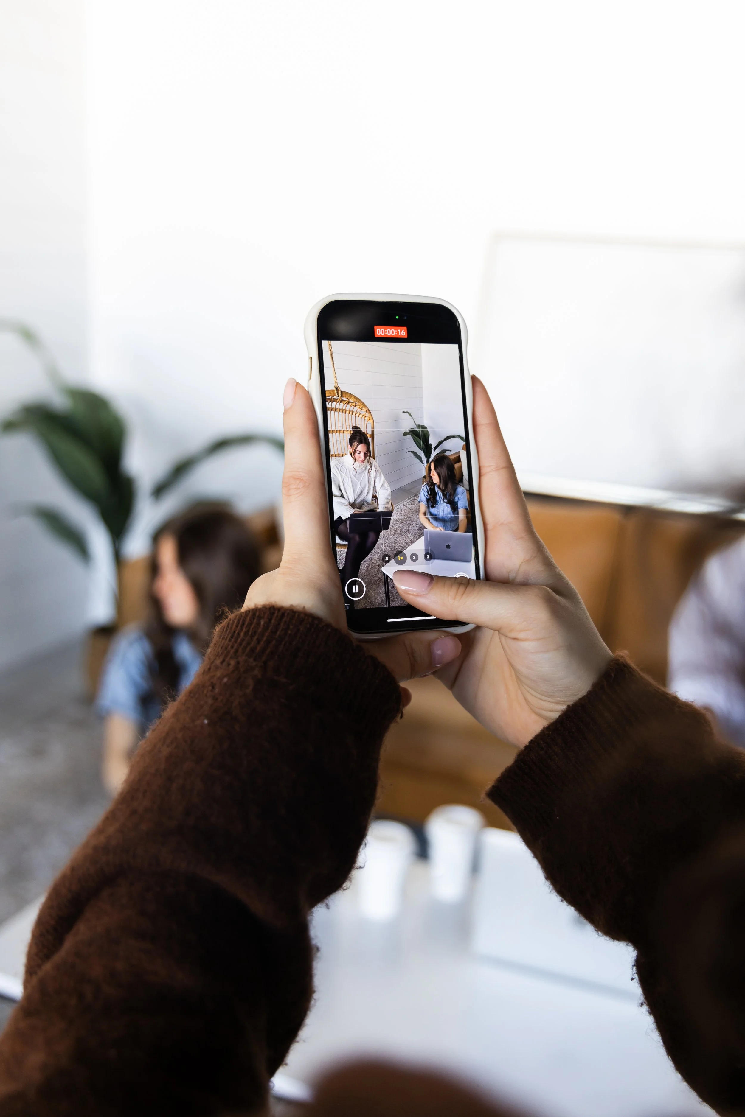 interns at the social HQ marketing agency in Londonderry, NH  learning how to start a social media career even without client work
