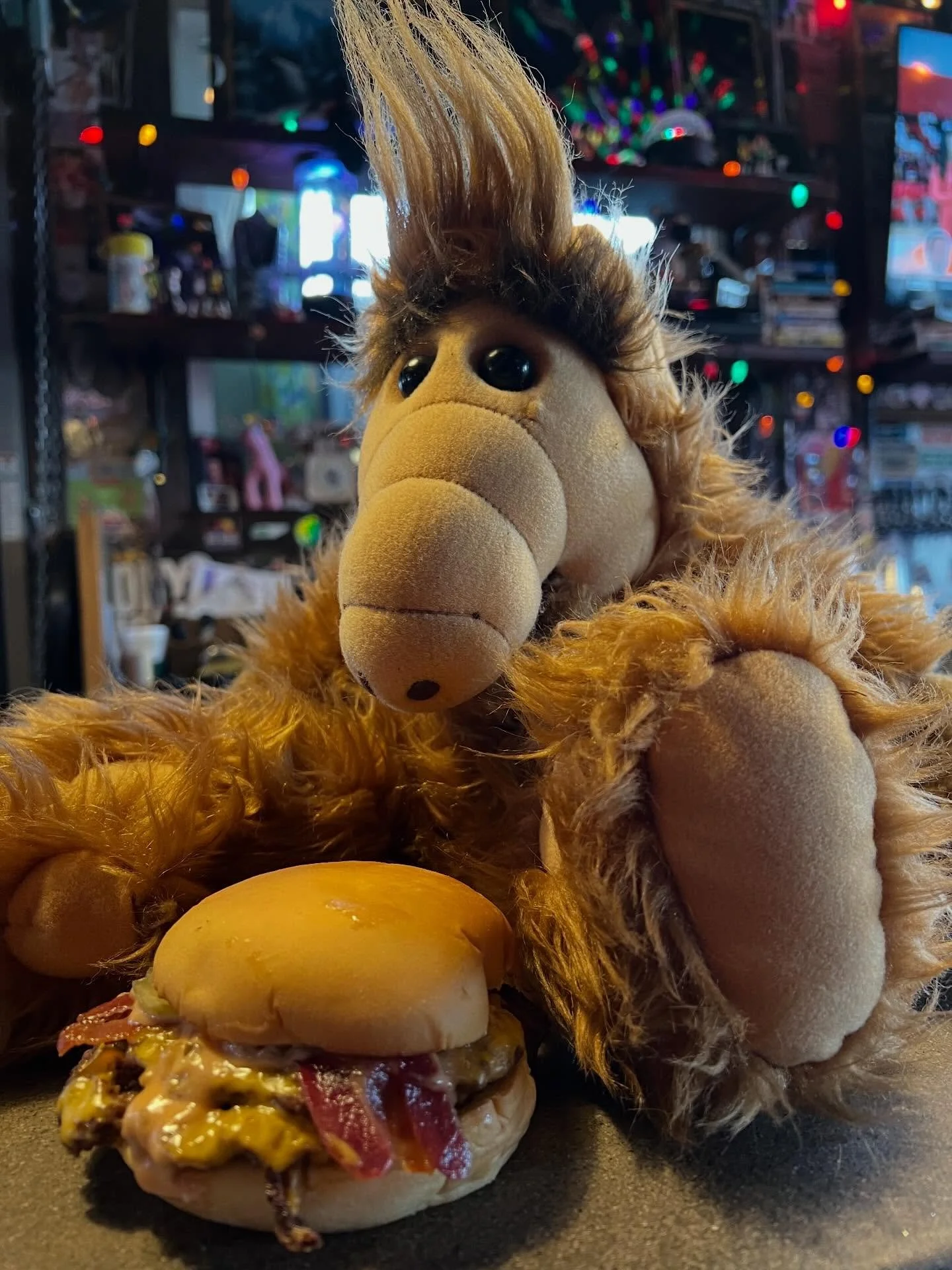 New Burgers &amp; Old Toys 🍔🧸
.
.
.
.
#burgers #smashburger #burger #cheeseburger #nashville #nashvilleburger #nashvilleburgers #nashvillefood #nashvillefoodies #nashvilleeats #eatlocal #alf