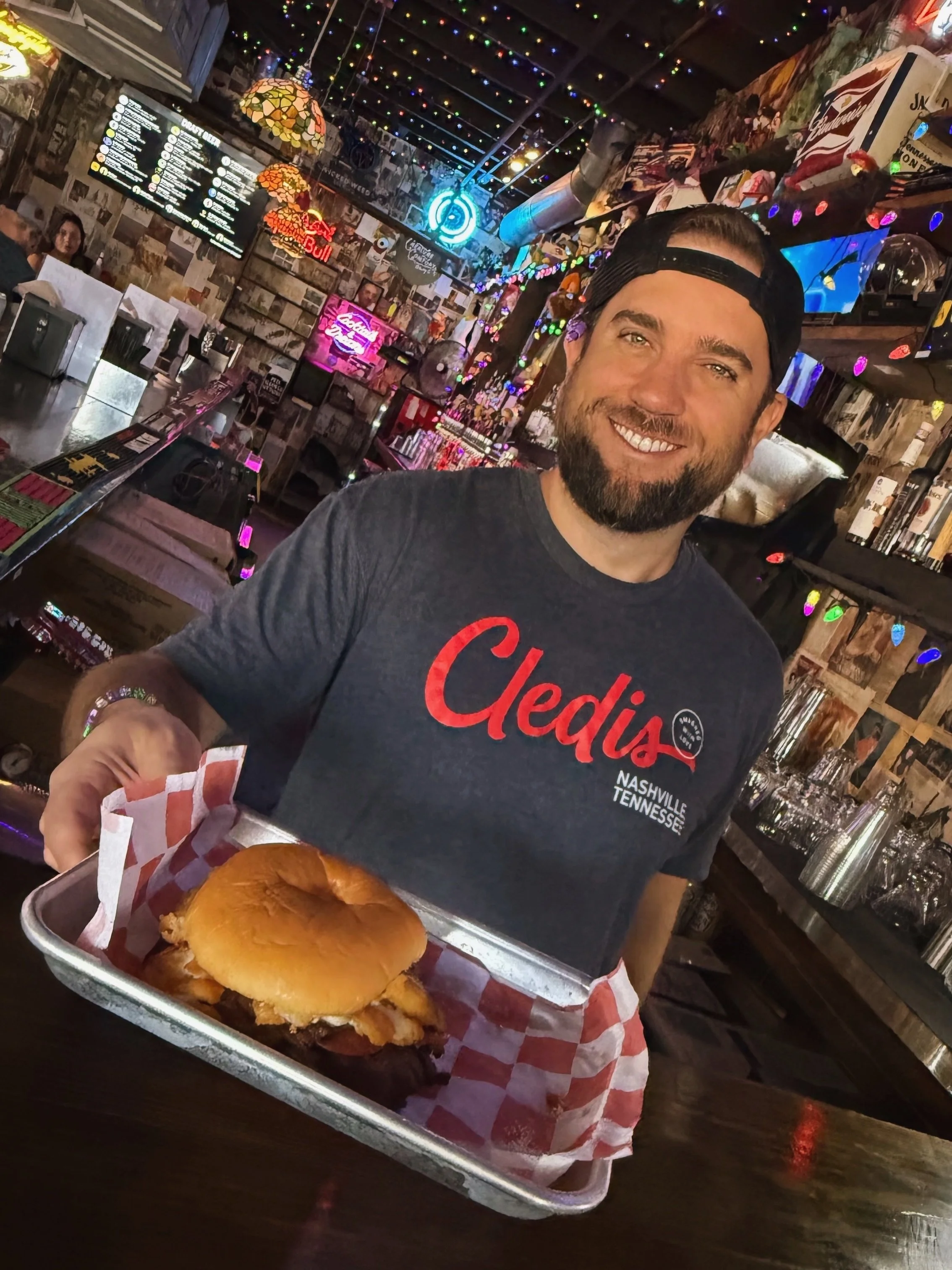 Try the Italian Stallion at Cledis and see the amazing staff at the newest Gulch location!  AND&hellip; Which Rocky movie is the best? 
Comment Below 👇 
-
#cledis #nashvilleburgers