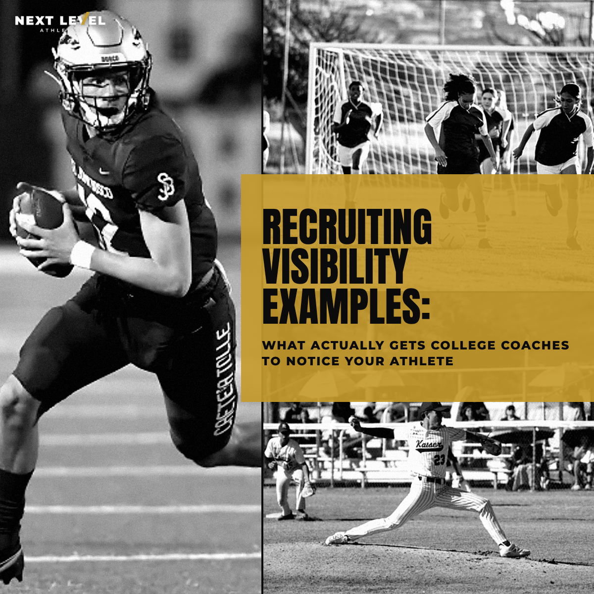 Recruiting Visibility Examples: What Actually Gets College Coaches to Notice Your Athlete