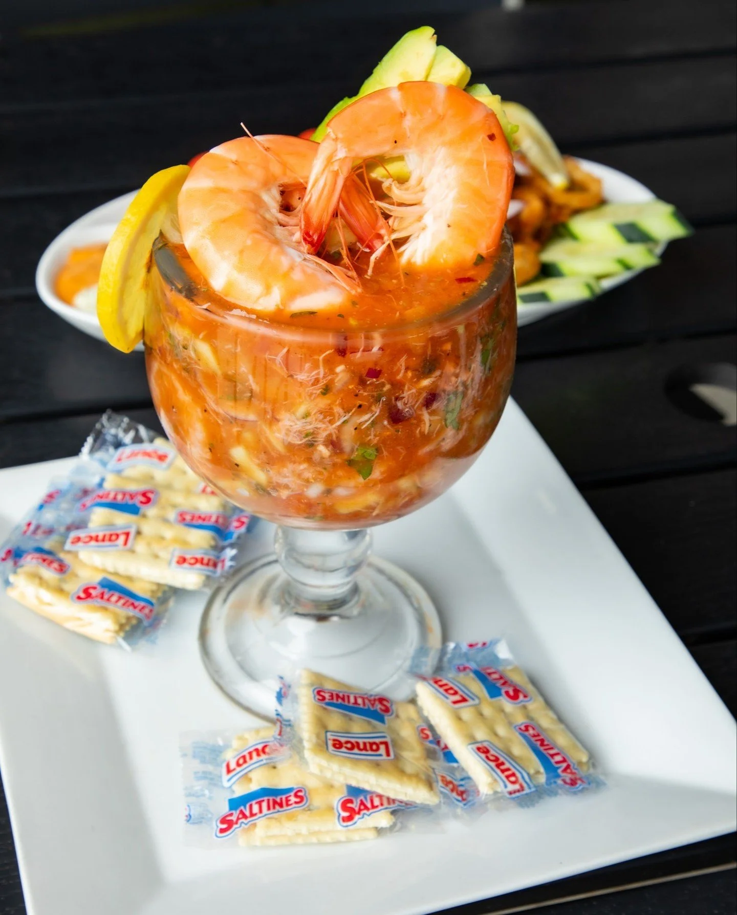 Tasty is an understatement. Let our shrimp cocktail be the dish you order. 🦐