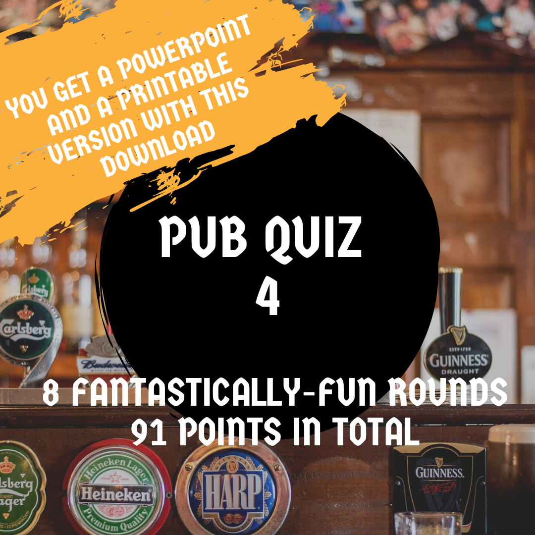 FREE PowerPoint and Printable Pub Quiz — Give us a Quiz!