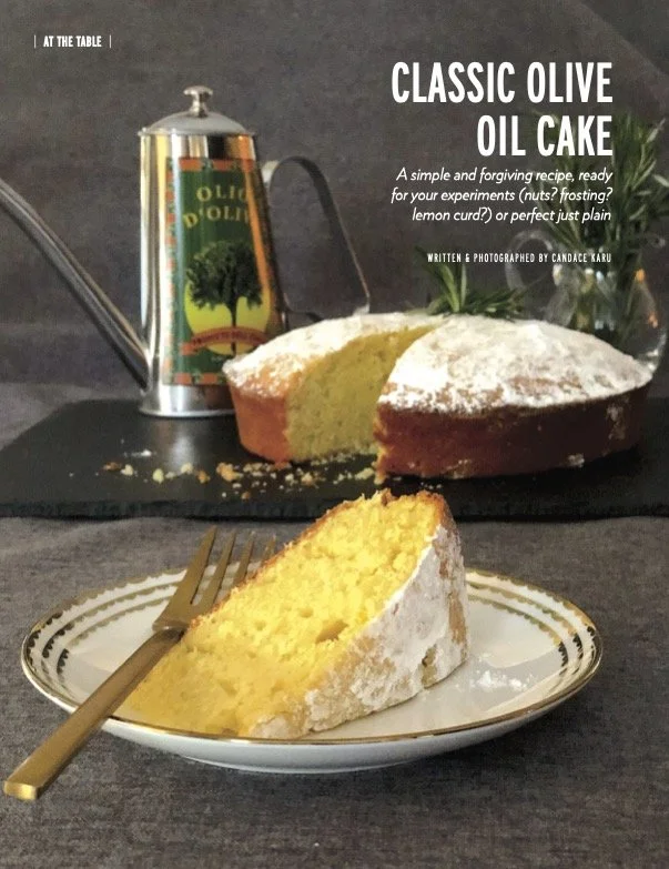 Classic Olive Oil Cake — Maine Women