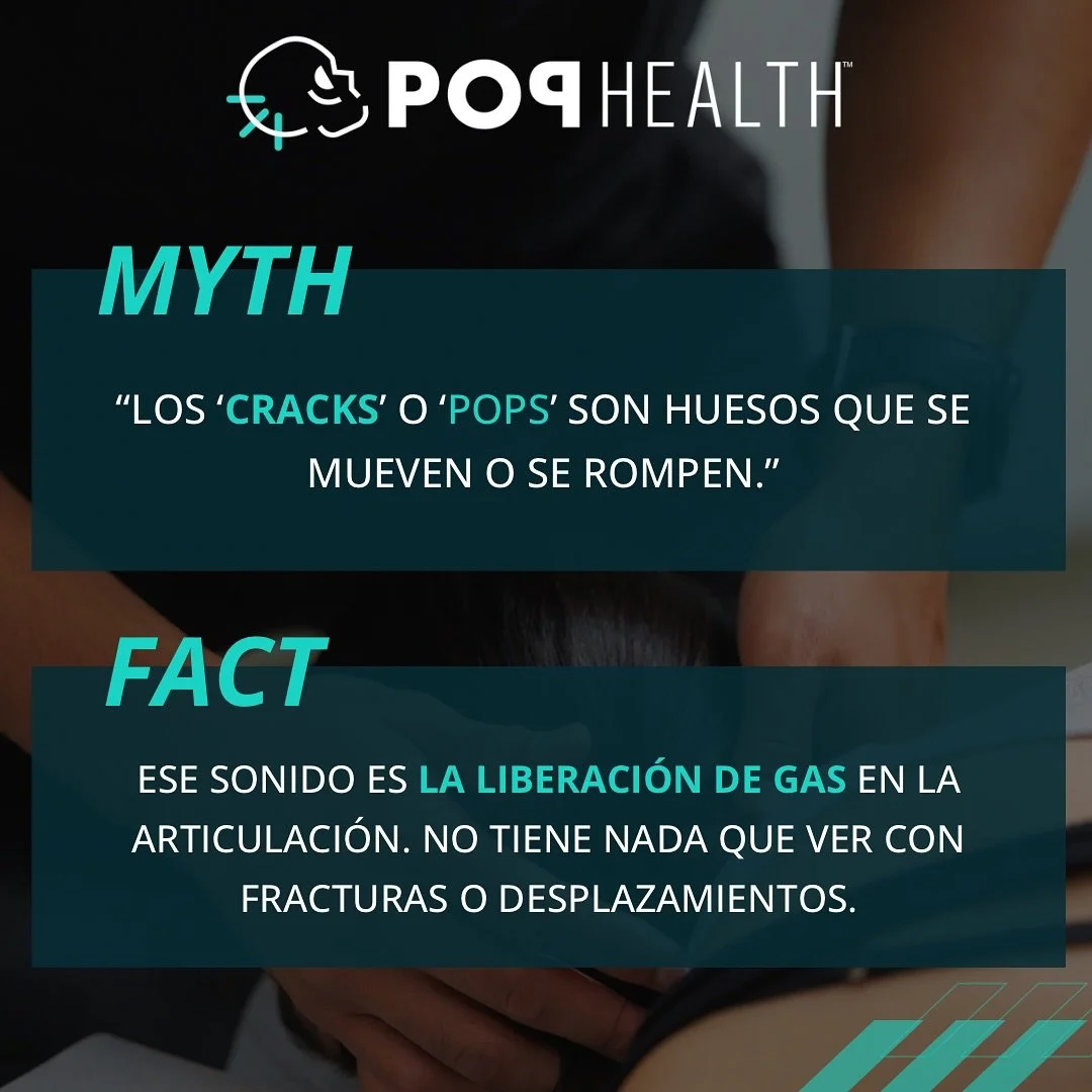 🎧 &ldquo;POP&rdquo;/&ldquo;Crack&rdquo;&hellip; No, no se rompi&oacute; nada 😌

👉 Ese &ldquo;crack&rdquo; o &ldquo;POP&rdquo; que escuchas durante un ajuste no significa que algo se rompi&oacute;.
Es simplemente la liberaci&oacute;n de gas dentro 