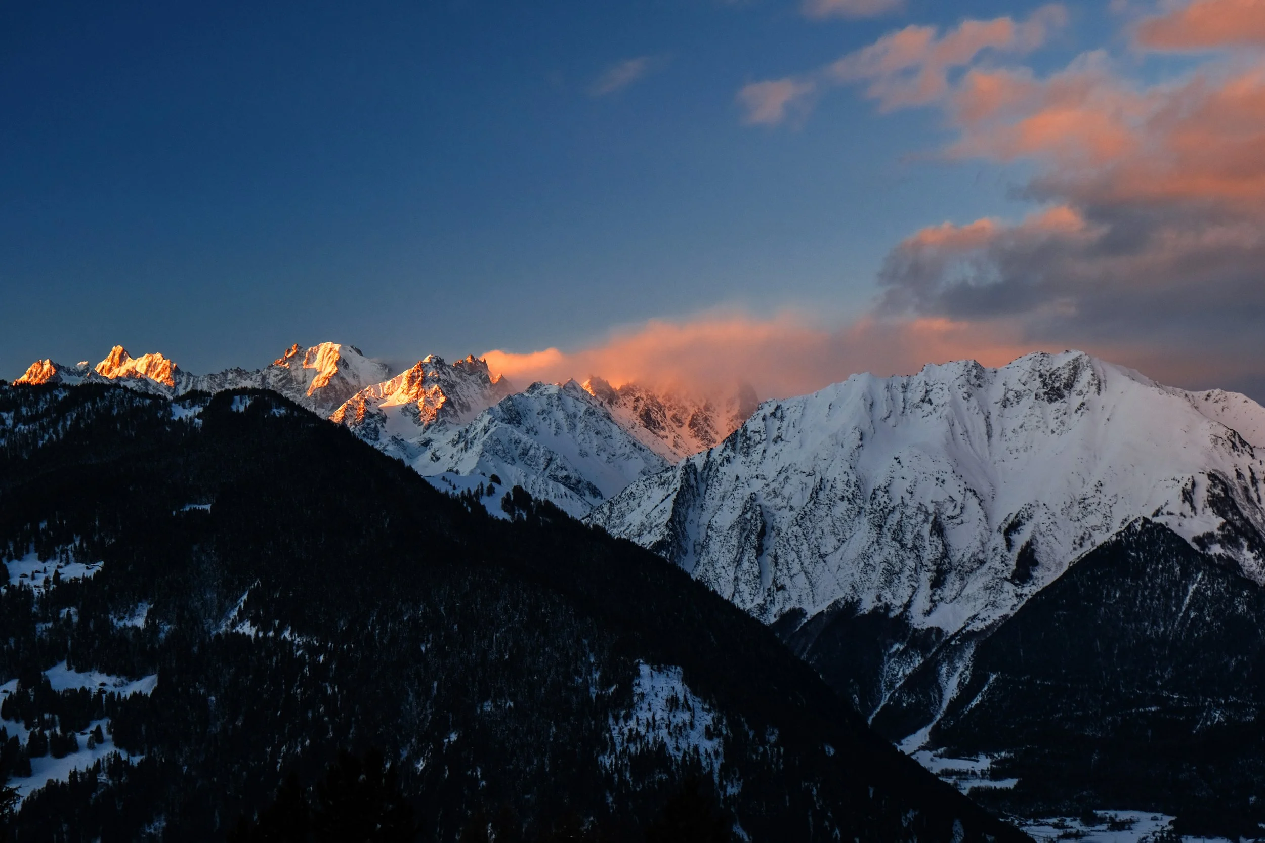 Verbier Sunset