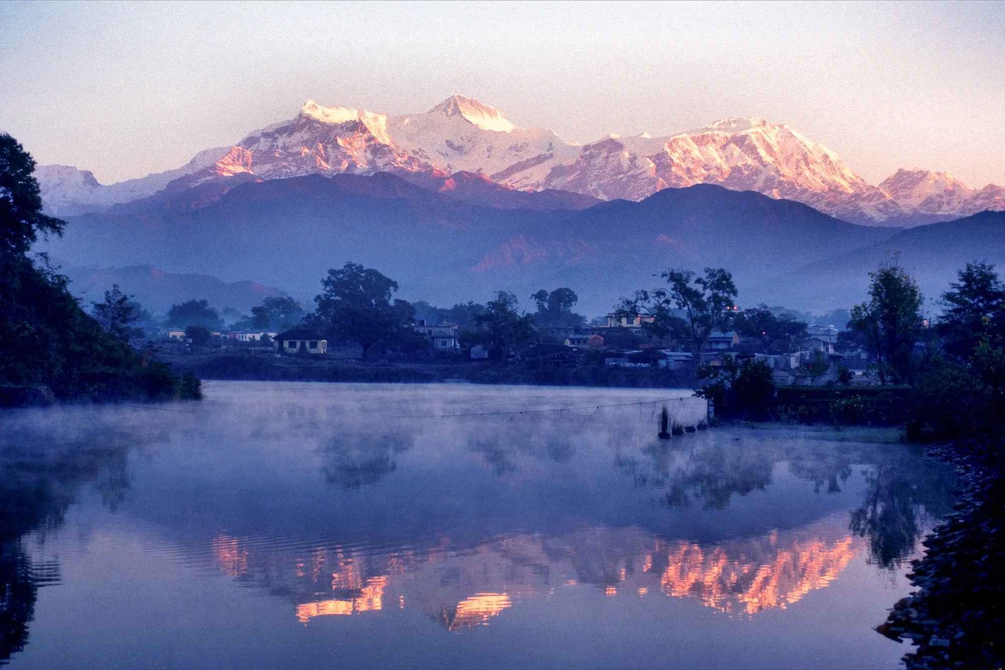 Annapurna from Pokhara, Nepal